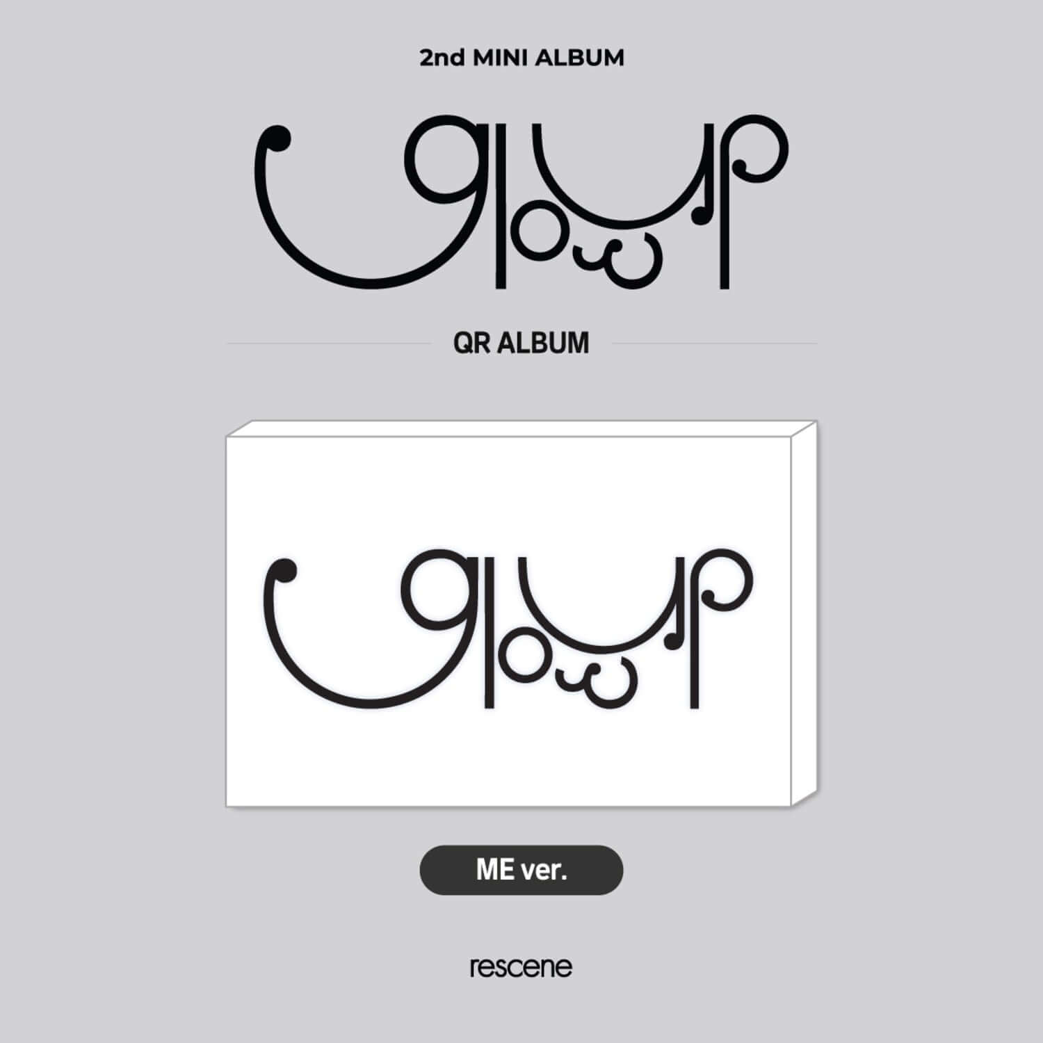 RESCENE - 2nd MINI ALBUM [Glow Up] (ME VER.) (QR VER.) - Kpo | Kool Seoul - Buy Kpop Albums Online