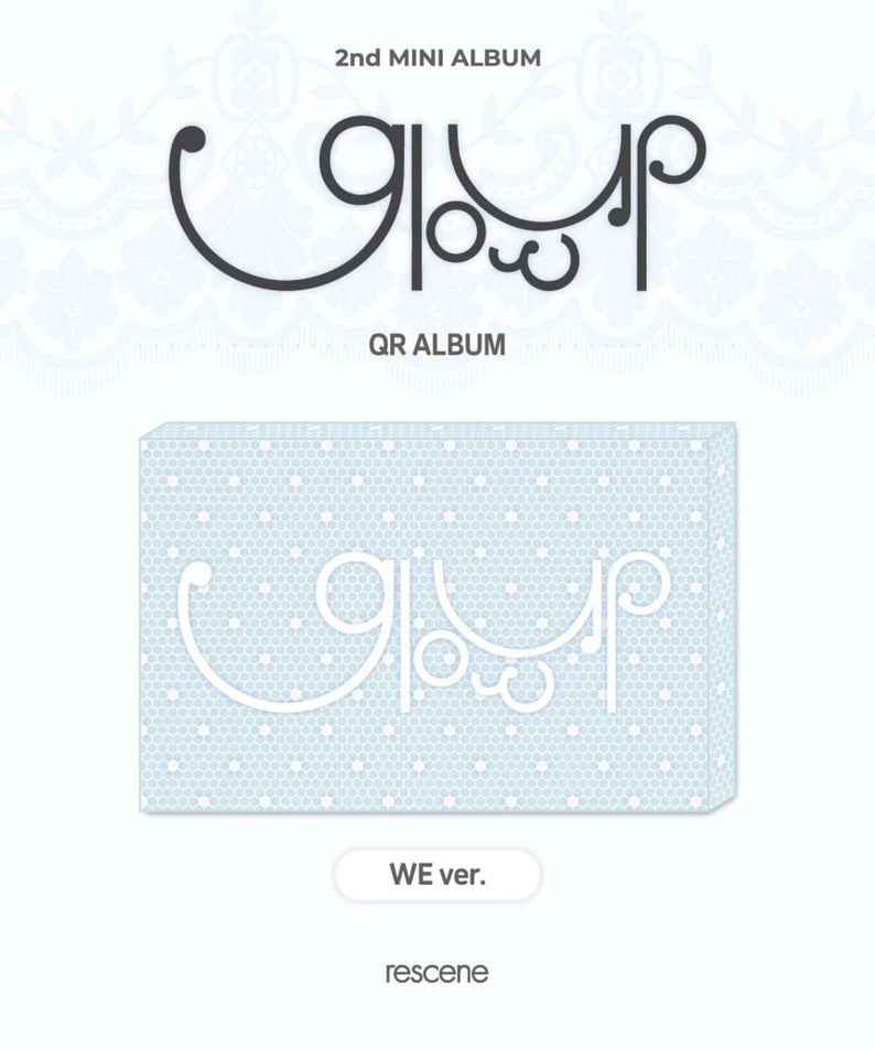 RESCENE - 2nd MINI ALBUM [Glow Up] (WE VER.) (QR VER.) - Kpo | Kool Seoul - Buy Kpop Albums Online