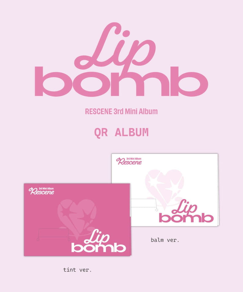 RESCENE - The 3rd Mini Album [lip bomb] (QR) (photocard ver. | Kool Seoul - Buy Kpop Albums Online