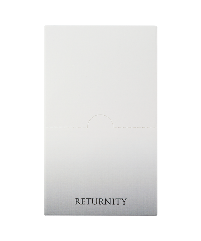 RETURNITY Unbleached Sterile Cotton Pads 240 Sheets in white packaging.