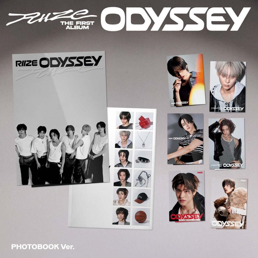 Riize - 1st Album [Odyssey] (Photobook Ver.) (Random 1 Of 7) - Kpop Album