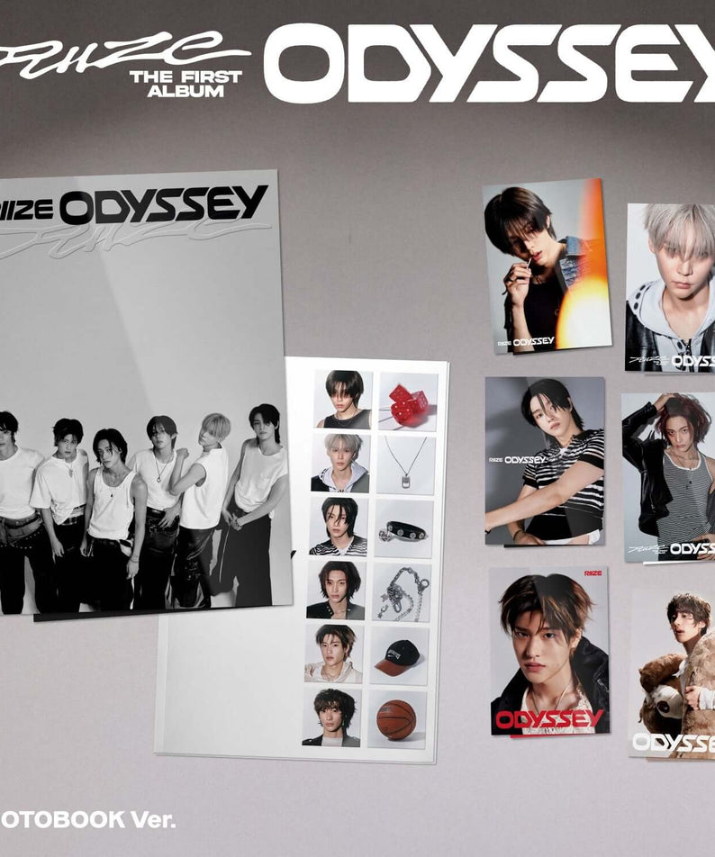 RIIZE - 1st Album [ODYSSEY] (PHOTOBOOK Ver.) (Set of 7) - Kp | Kool Seoul - Buy Kpop Albums Online