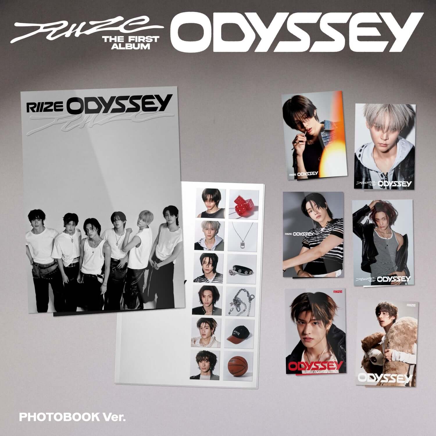 RIIZE - 1st Album [ODYSSEY] (PHOTOBOOK Ver.) (Set of 7) - Kp | Kool Seoul - Buy Kpop Albums Online