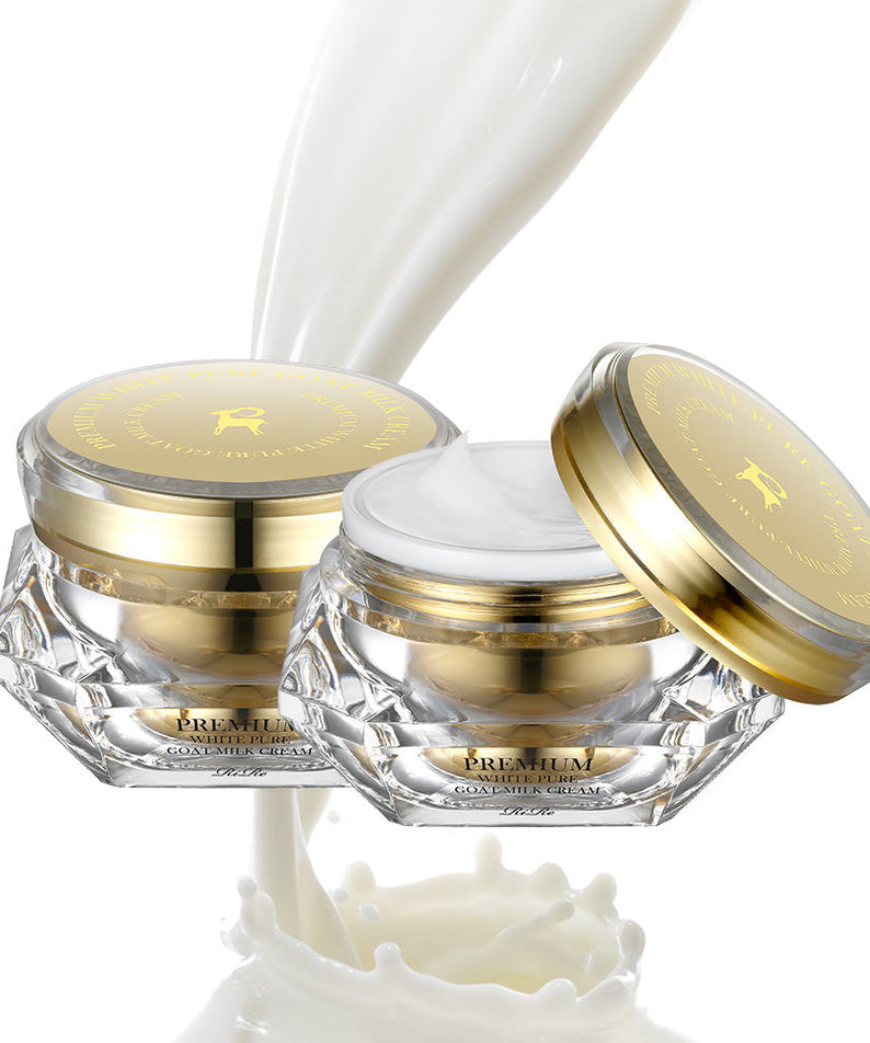 RIRE Premium White Pure Goat Milk Cream 50ml | Kool Seoul