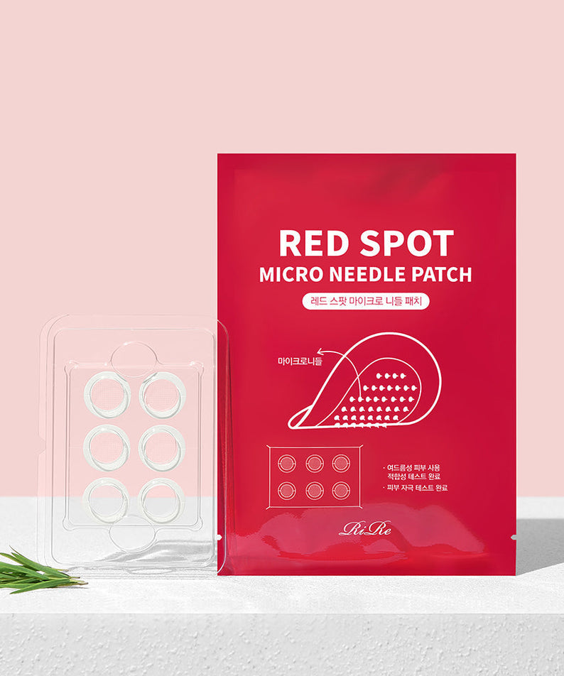 RIRE Red Spot Micro Needle Patch x12 | Kool Seoul
