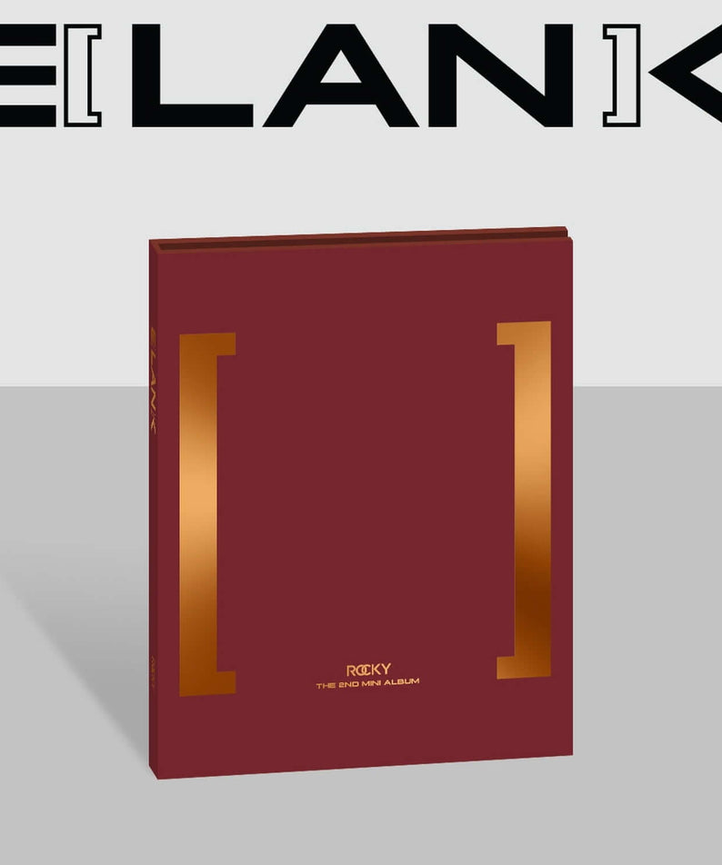 ROCKY - 2nd Album [BLANK] (Burgundy ver) - Kpop Album | Kool Seoul - Buy Kpop Albums Online