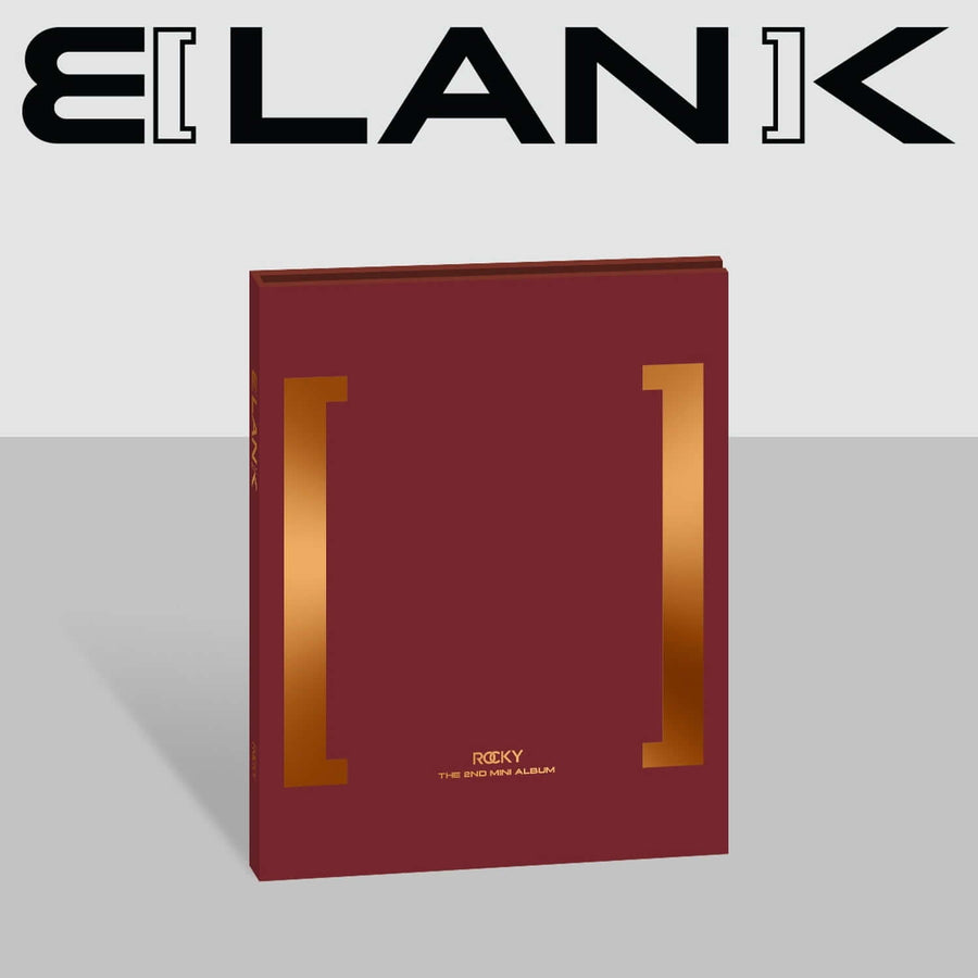 Rocky - 2nd Album [Blank] (Burgundy Ver) - Kpop Album