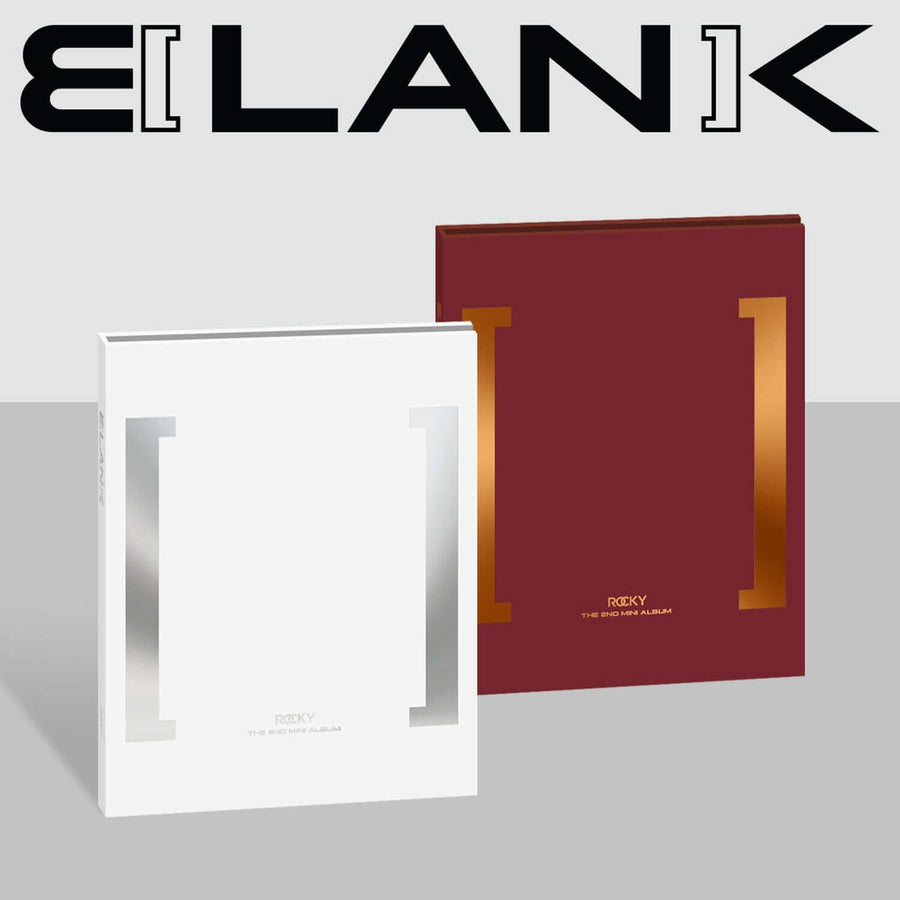 Rocky - 2nd Album [Blank] (White Ver/Burgundy Ver) (Set Of 2) - Kpop Album