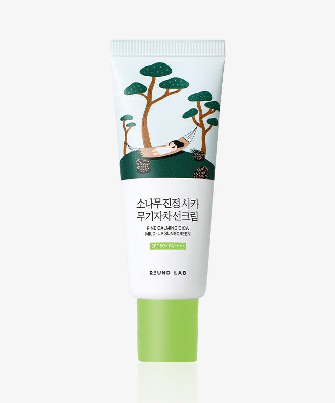 ROUND LAB Pine Tree Calming Cica Mineral Sunscreen 40ml tube