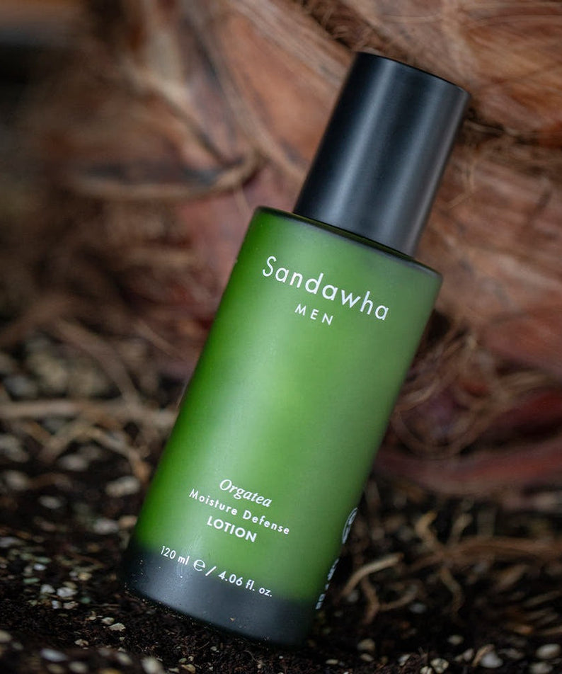 SANDAWHA For Men Orgatea Moiture Defense Lotion 120ml by Gentleman Korea — Korean men’s skincare moisturizing lotion product image