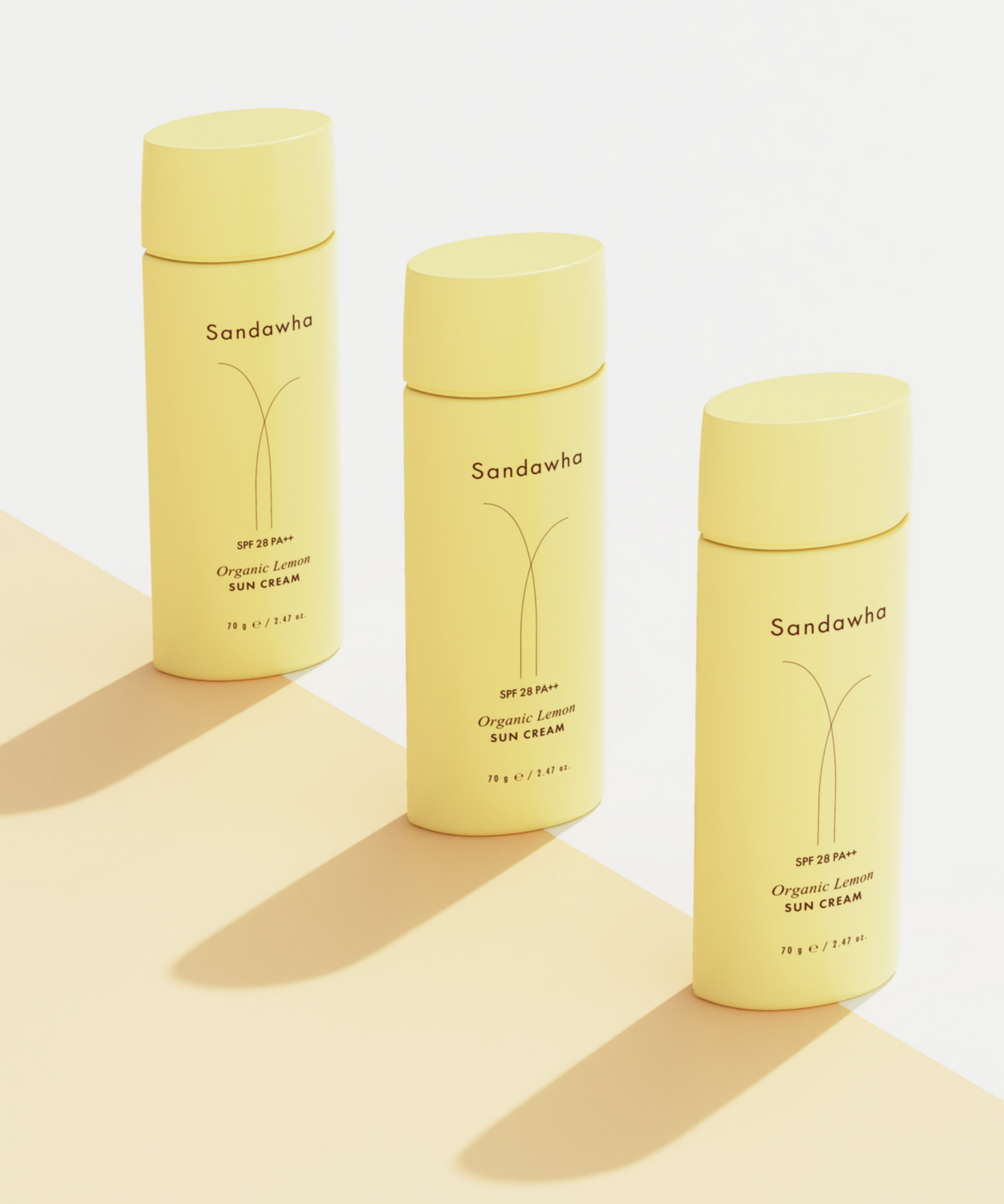 Sandawha Organic Lemon Sunscreen 70g