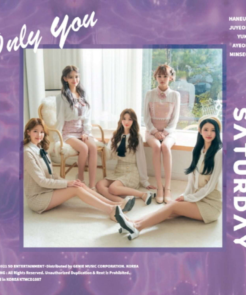 SATURDAY - The 5th Single Album [Only You] - Kpop Album | Kool Seoul - Buy Kpop Albums Online