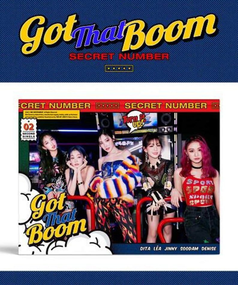 SECRET NUMBER - 2nd Album [Got That Boom] - Kpop Album | Kool Seoul - Buy Kpop Albums Online