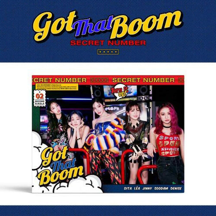 Secret Number - 2nd Album [Got That Boom] - Kpop Album
