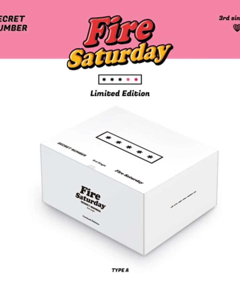 SECRET NUMBER - 3rd Album [Fire Saturday] Limited Edition (T | Kool Seoul - Buy Kpop Albums Online