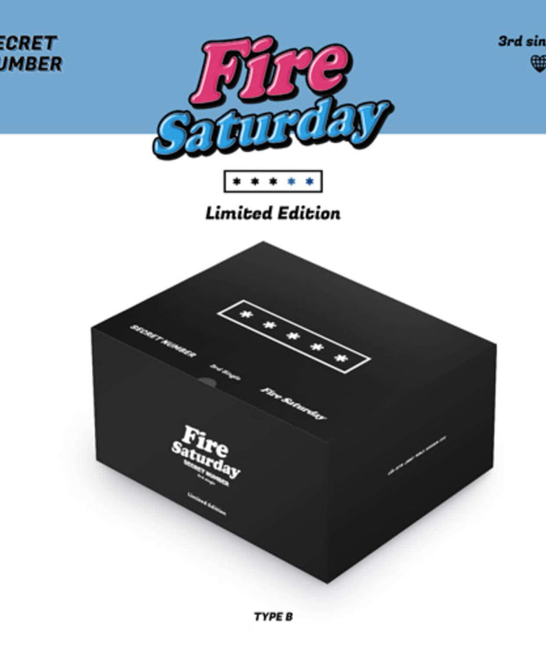 SECRET NUMBER - 3rd Album [Fire Saturday] Limited Edition (T | Kool Seoul - Buy Kpop Albums Online