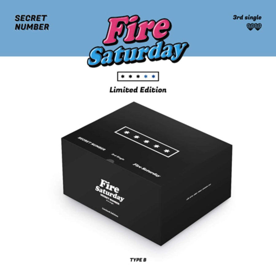 Secret Number - 3rd Album [Fire Saturday] Limited Edition (Type B) - Kpop Album