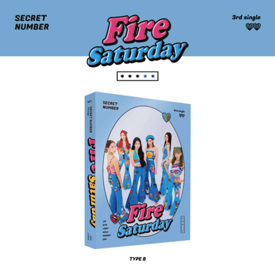 Secret Number - 3rd Album [Fire Saturday] (Type B) - Kpop Album