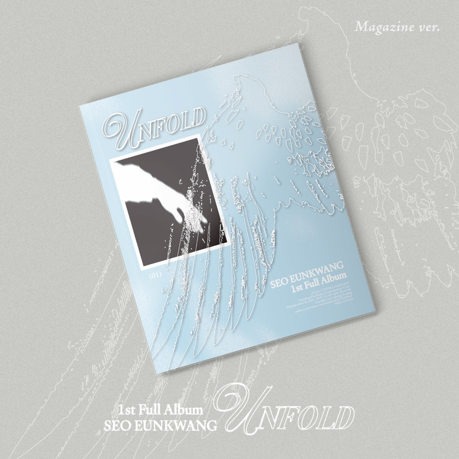 Seo Eunkwang (Btob) - 1st Full Album [Unfold] (Magazine Ver.) - Kpop Album