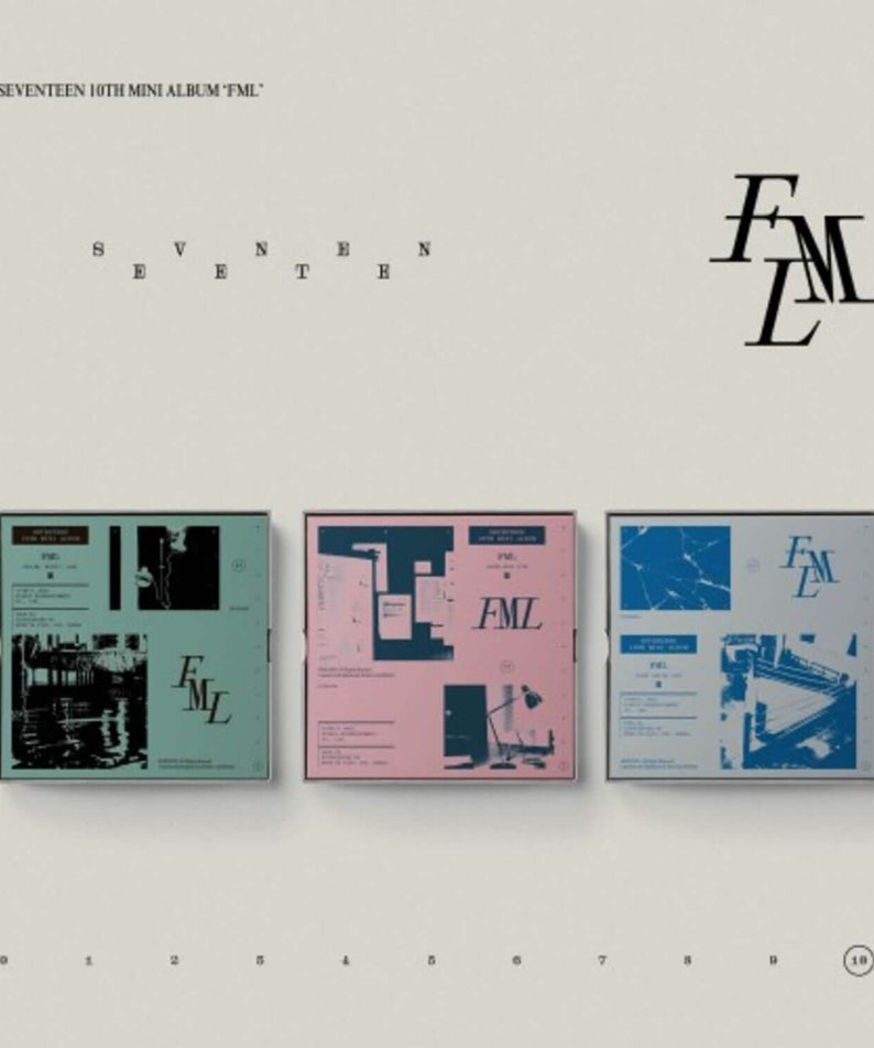 SEVENTEEN - 10th Mini Album [FML] (Set of 3) - Kpop Album | Kool Seoul - Buy Kpop Albums Online