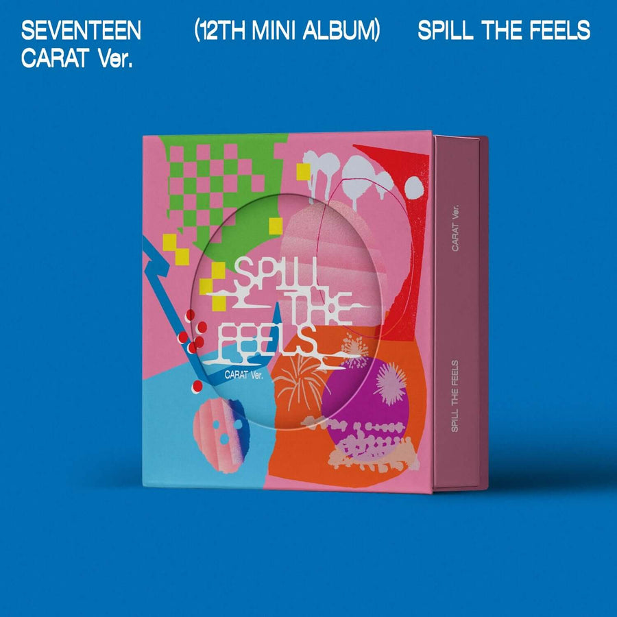 Seventeen - 12th Mini Album 'Spill The Feels' (Carat Ver.) - Kpop Album