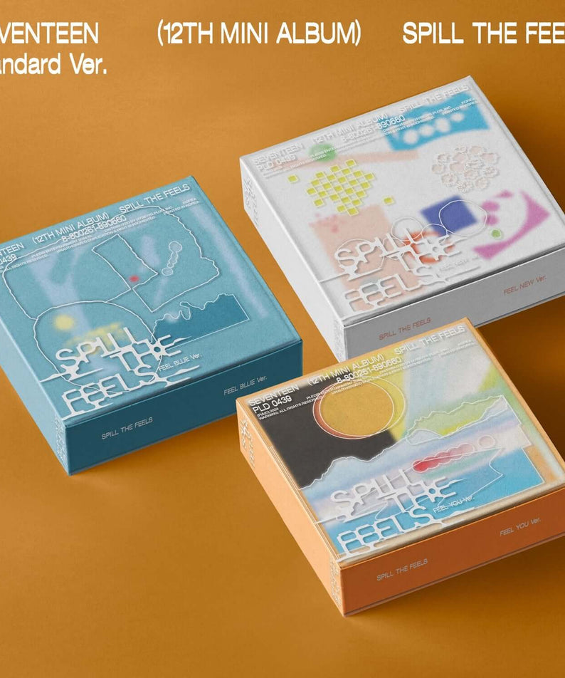 SEVENTEEN - 12th Mini Album 'SPILL THE FEELS' (Set of 3) - K | Kool Seoul - Buy Kpop Albums Online