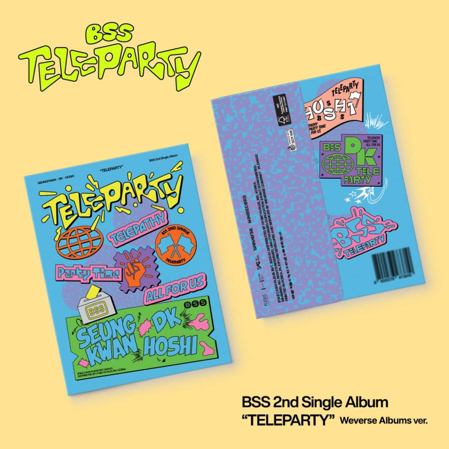 Seventeen - 2nd Single Album [Teleparty] (Weverse Albums Ver.) - Kpop Album