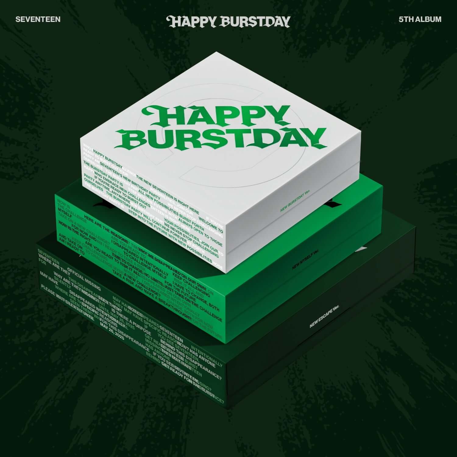 SEVENTEEN - 5th Album [HAPPY BURSTDAY] (Set of 3) - Kpop Alb | Kool Seoul - Buy Kpop Albums Online