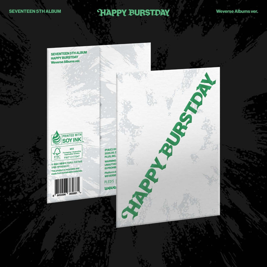 Seventeen - 5th Album [Happy Burstday] (Weverse Albums Ver.) - Kpop Album