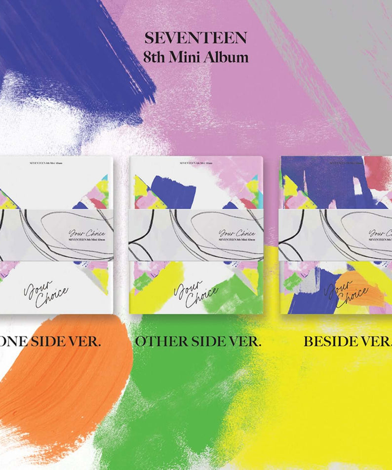 SEVENTEEN - 8th Mini Album [Your Choice] Random - Kpop Album | Kool Seoul - Buy Kpop Albums Online
