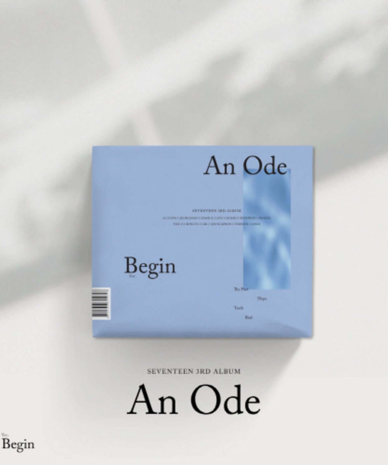 SEVENTEEN - [An Ode] 3rd Album (Begin Ver.) - Kpop Album | Kool Seoul - Buy Kpop Albums Online