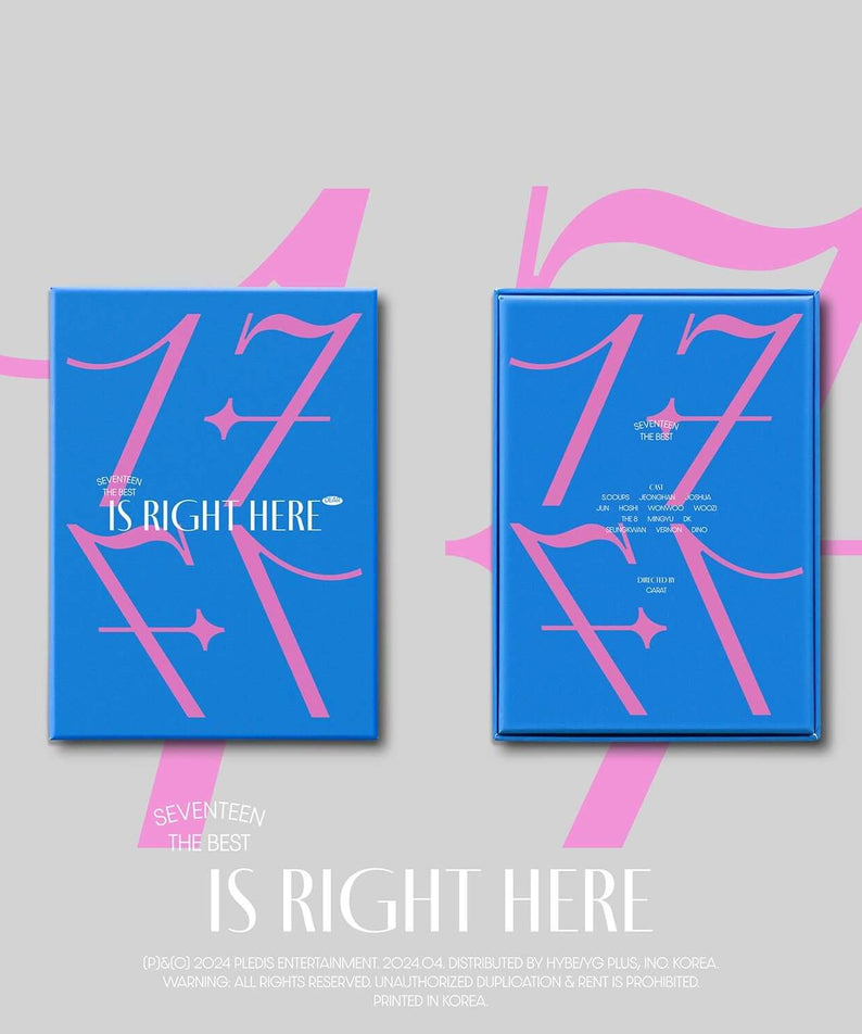 SEVENTEEN - SEVENTEEN BEST ALBUM [17 IS RIGHT HERE] (DEAR Ve | Kool Seoul - Buy Kpop Albums Online