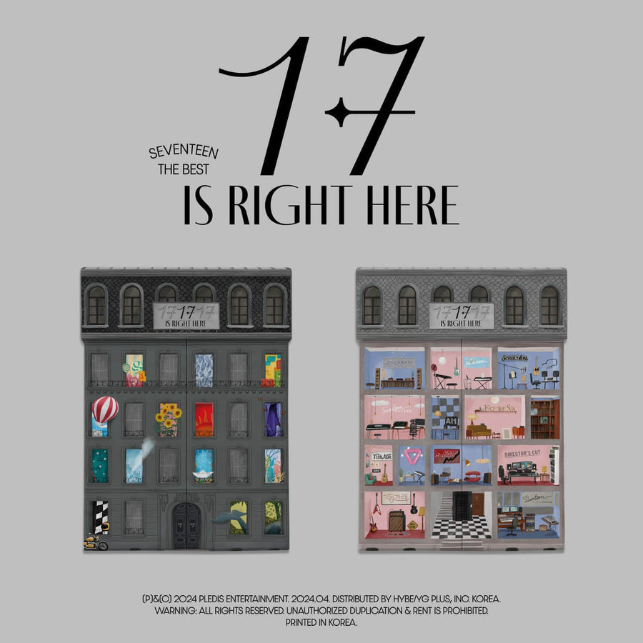Seventeen - Seventeen Best Album [17 Is Right Here] (Random) - Kpop Album