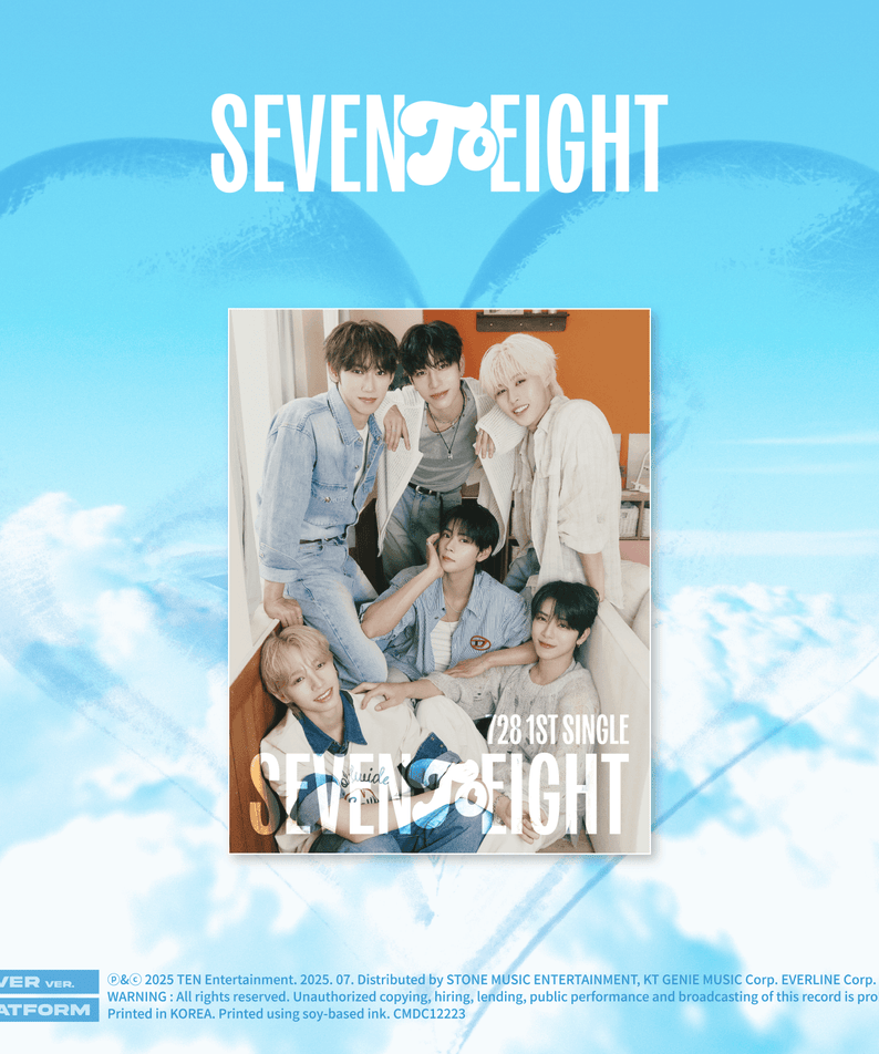 SEVENTOEIGHT - 1st single [SEVENTOEIGHT] (EVER ver.) - Kpop  | Kool Seoul - Buy Kpop Albums Online
