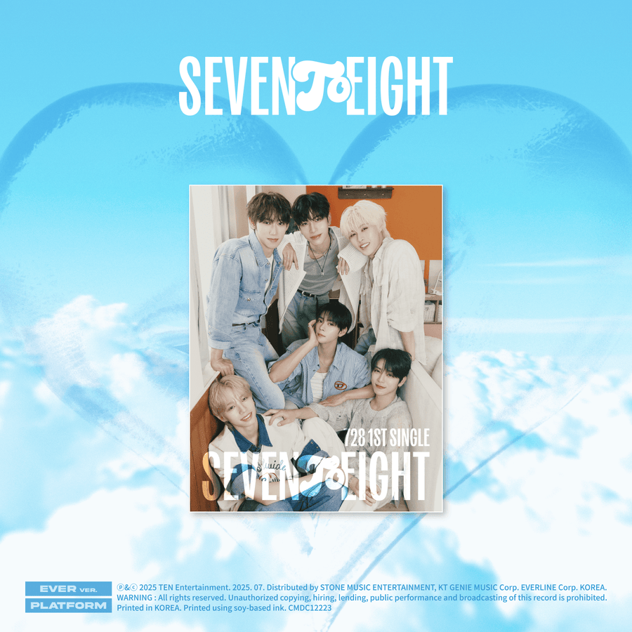 Seventoeight - 1st Single [Seventoeight] (Ever Ver.) - Kpop Album