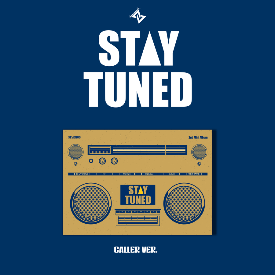 Sevenus - 2nd Mini [Stay Tuned] (Caller Ver.) - Kpop Album