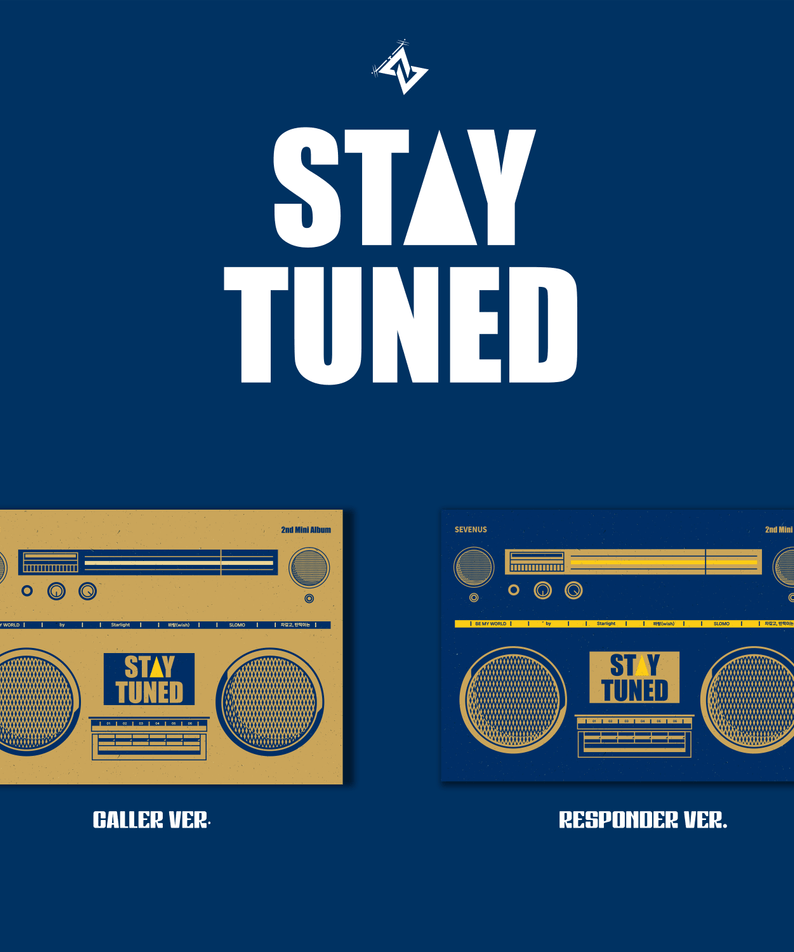 SEVENUS - 2nd mini [STAY TUNED] (Caller VER., Responder VER. | Kool Seoul - Buy Kpop Albums Online