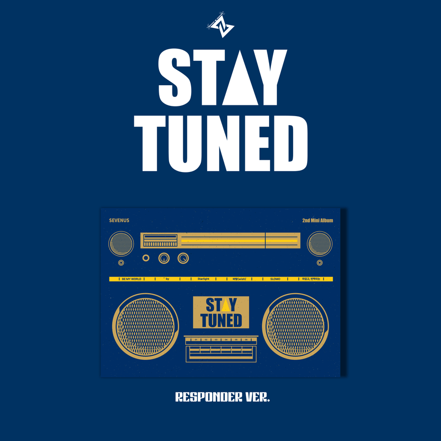 Sevenus - 2nd Mini [Stay Tuned] (Responder Ver.) - Kpop Album