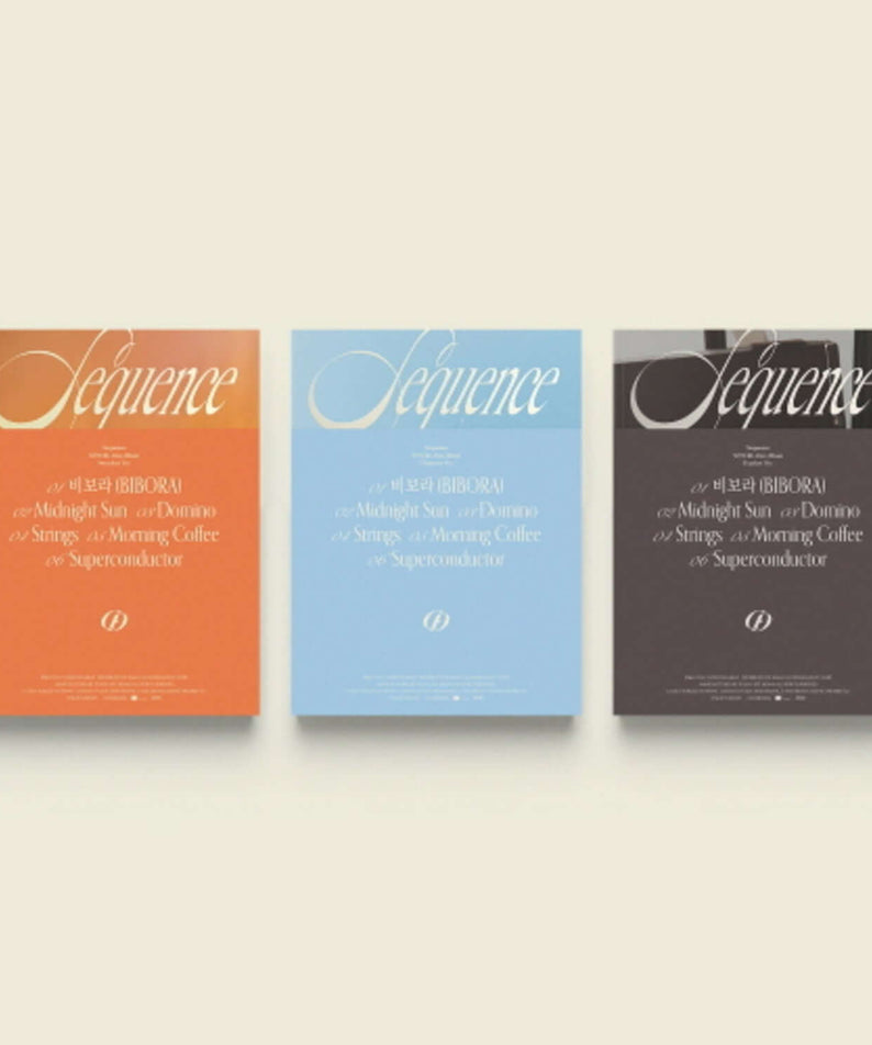 SF9 - 13th Album [Sequence] (Set of 3) - Kpop Album | Kool Seoul - Buy Kpop Albums Online