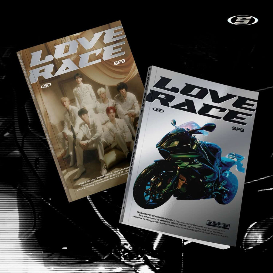 Sf9 - 15th Album [Love Race] (Random 1 Of 2) - Kpop Album