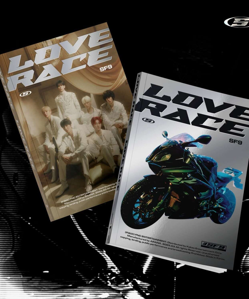 SF9 - 15th Album [LOVE RACE] (Set of 2) - Kpop Album | Kool Seoul - Buy Kpop Albums Online
