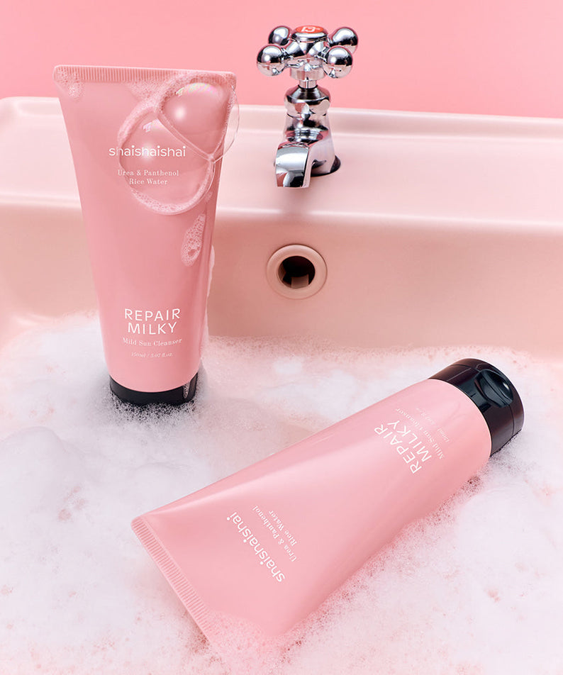 Shaishaishai Repair Milky Mild Sun Cleanser 150ml