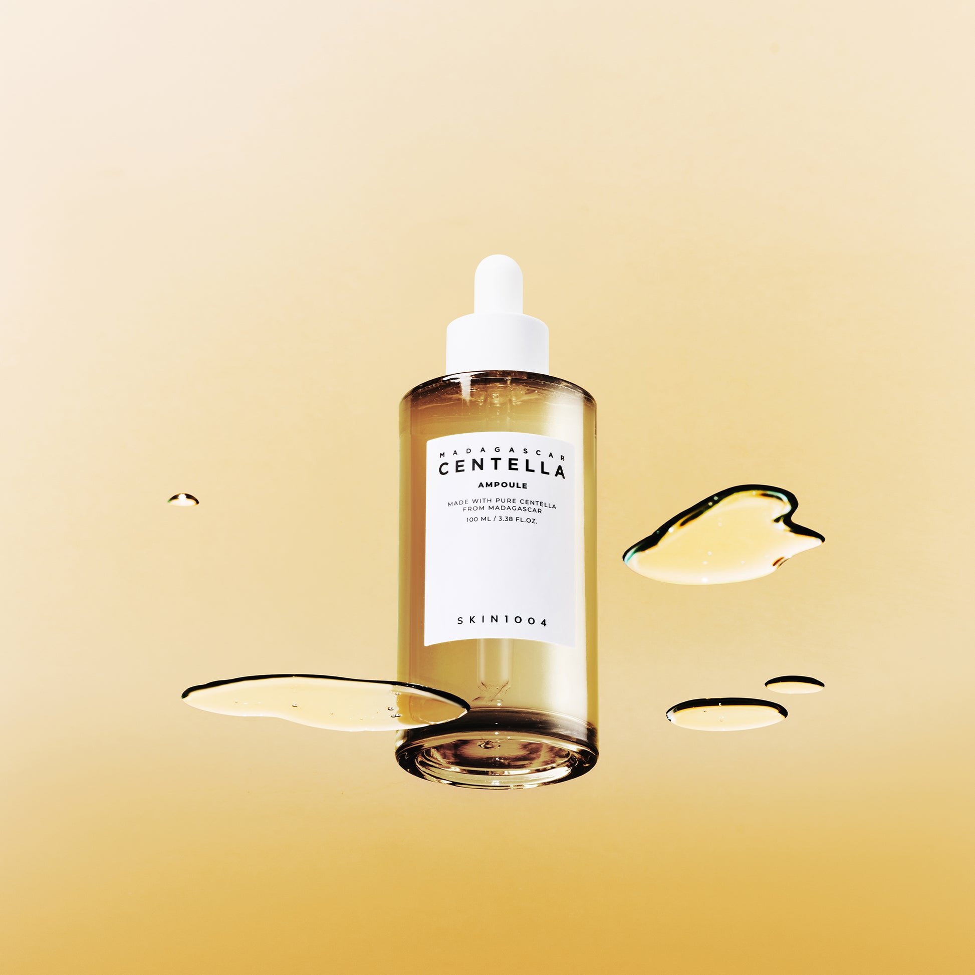 SKIN1004 Madagascar Centella Ampoule 100ml bottle on a beige background