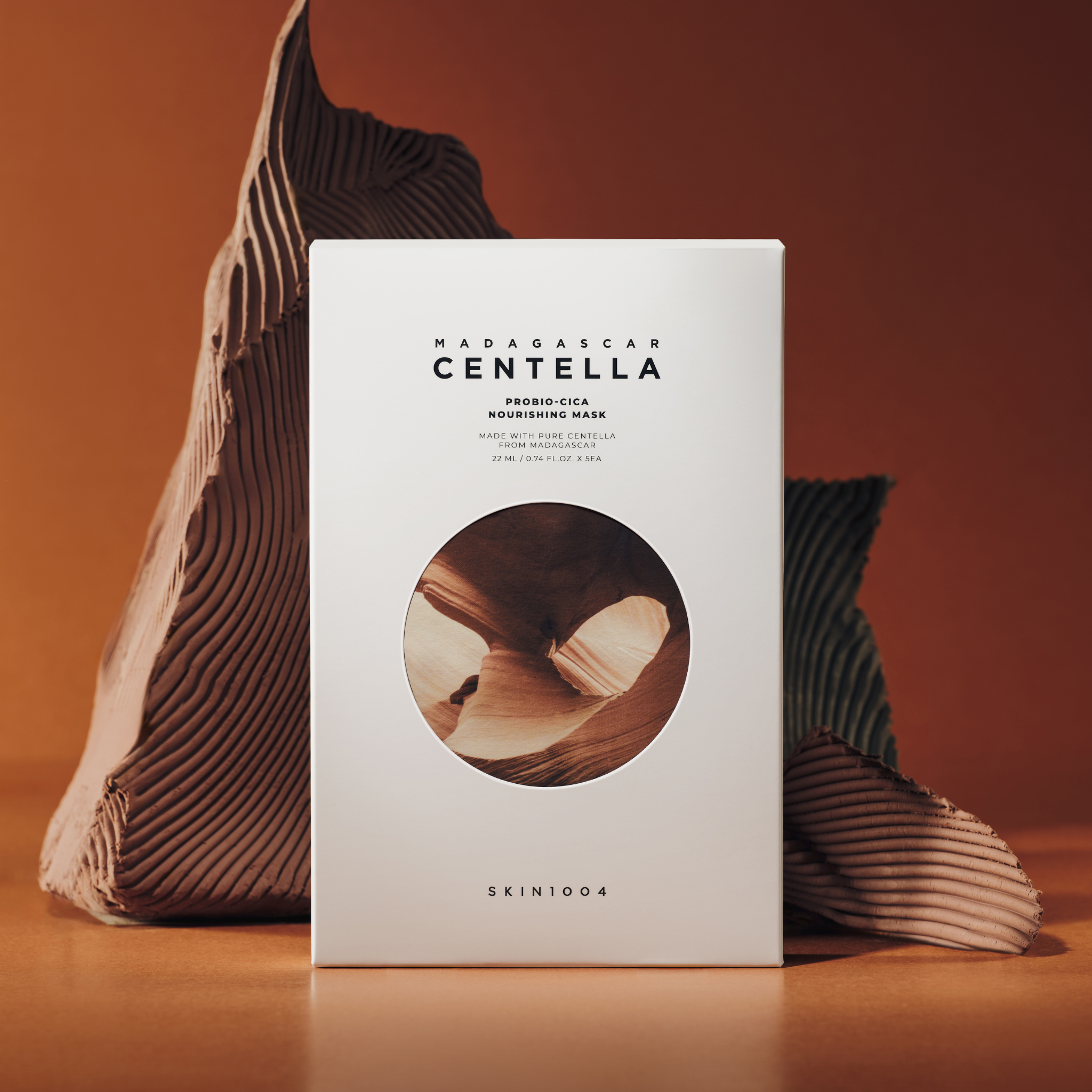 SKIN1004 Madagascar Centella Probio-cica Nourishing Mask 22ml [5 sheets] packaging