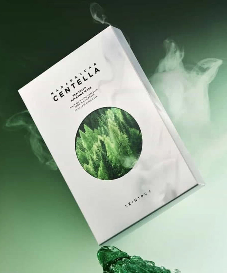 SKIN1004 Madagascar Centella Tea-trica Relaxing Mask 24ml [5 sheets] packaging