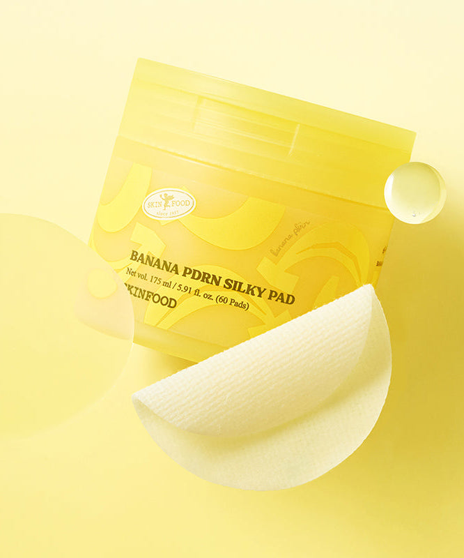 Skinfood Banana Pdrn Silky Pad 60 Sheets