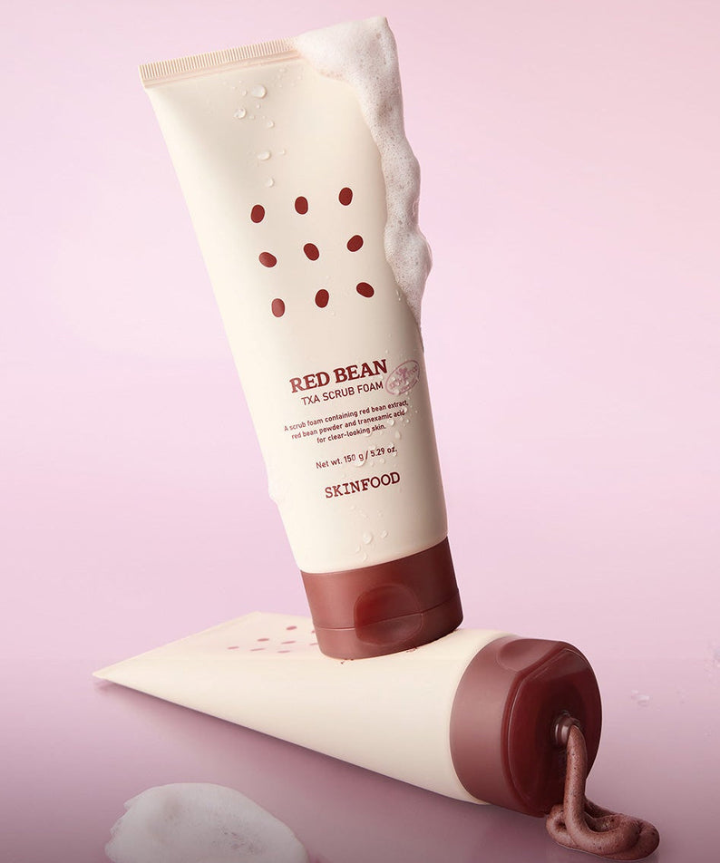 Skinfood Red Bean Tranexamic Acid Scrub Foam 150g