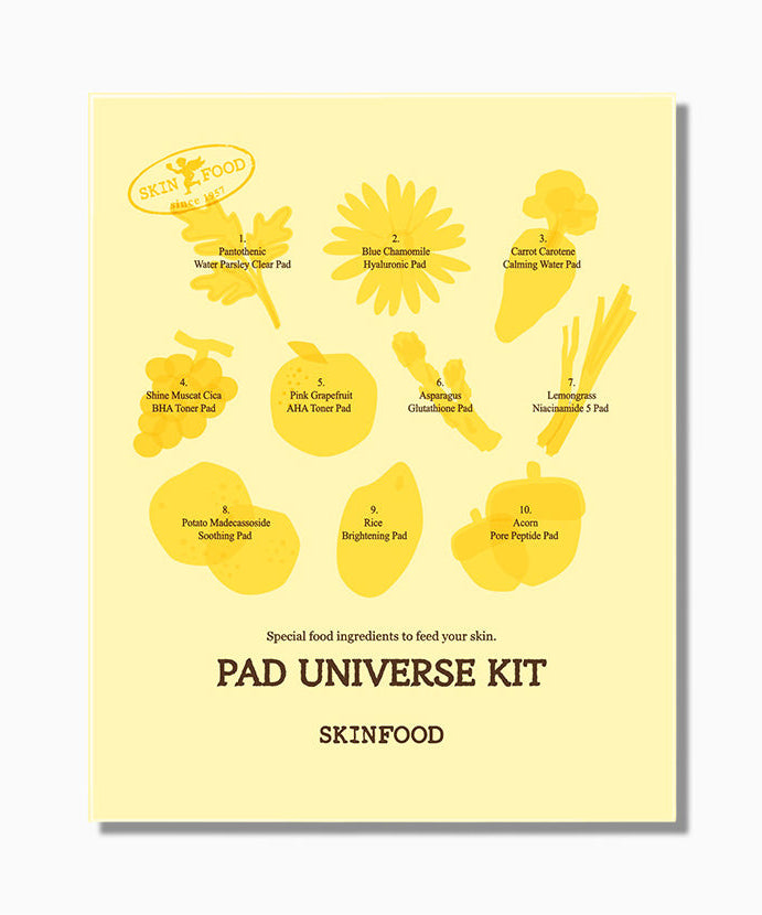 Skinfood Universe 10-piece Pad Kit (2 Pieces X 10 Pieces)