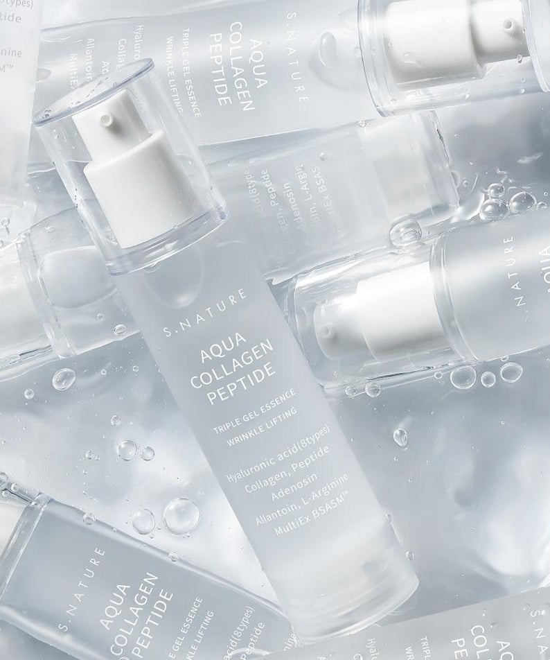 S.NATURE Aqua Collagen Peptide Triple Gel Essence 50ml | Kool Seoul