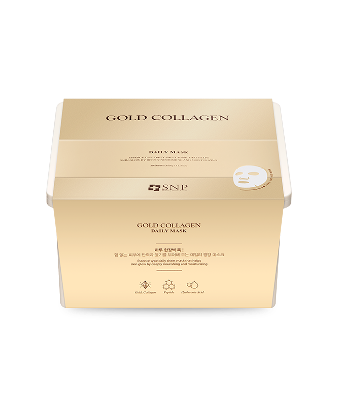 Snp Beauty Gold Collagen Daily Mask